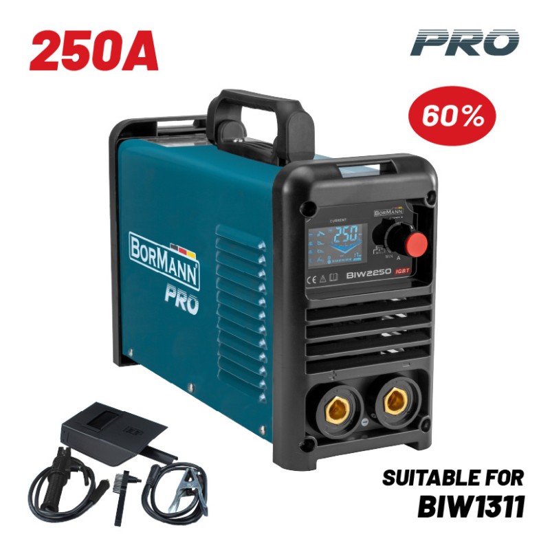 Bormann Ηλεκτροκόλληση Inverter BIW2250 (061984) Pro