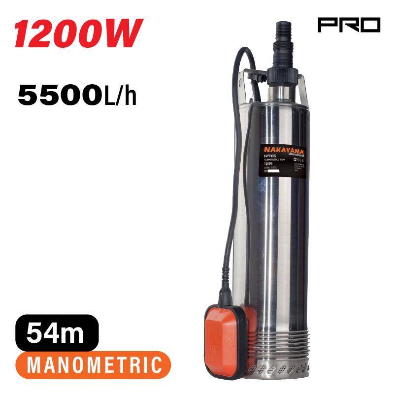 Nakayama Αντλία Πηγαδιών Πολυβάθμια με Φλοτερ NP1185