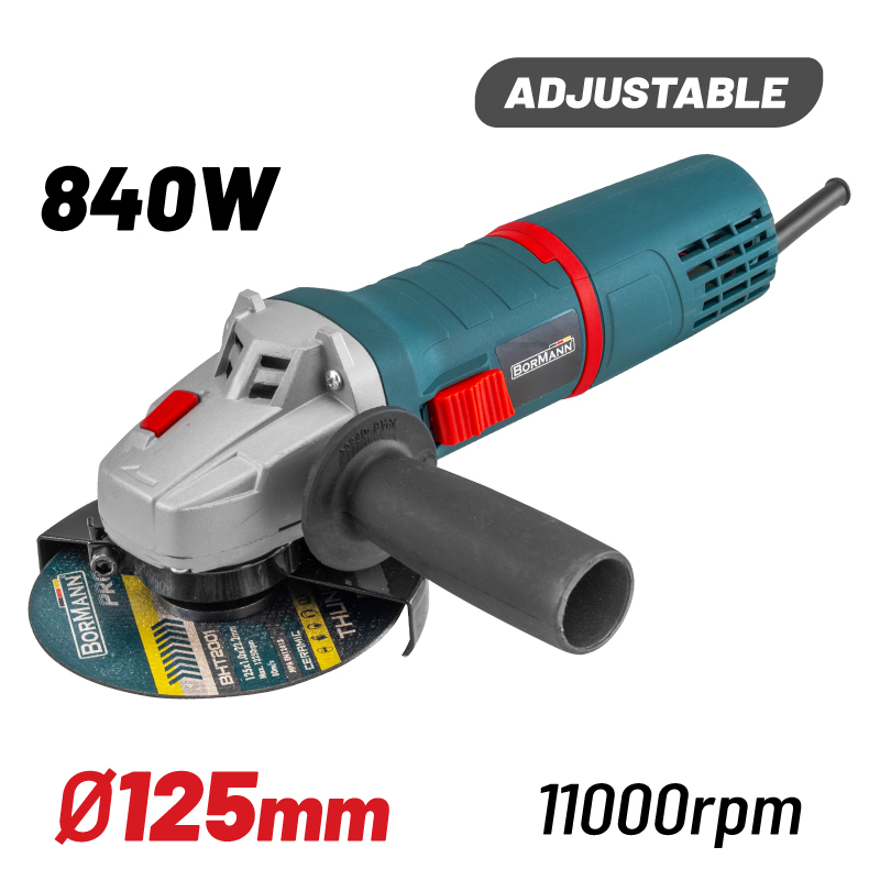 Bormann Γωνιακός Τροχός Ρυθμιζόμενος BAG8000 840W