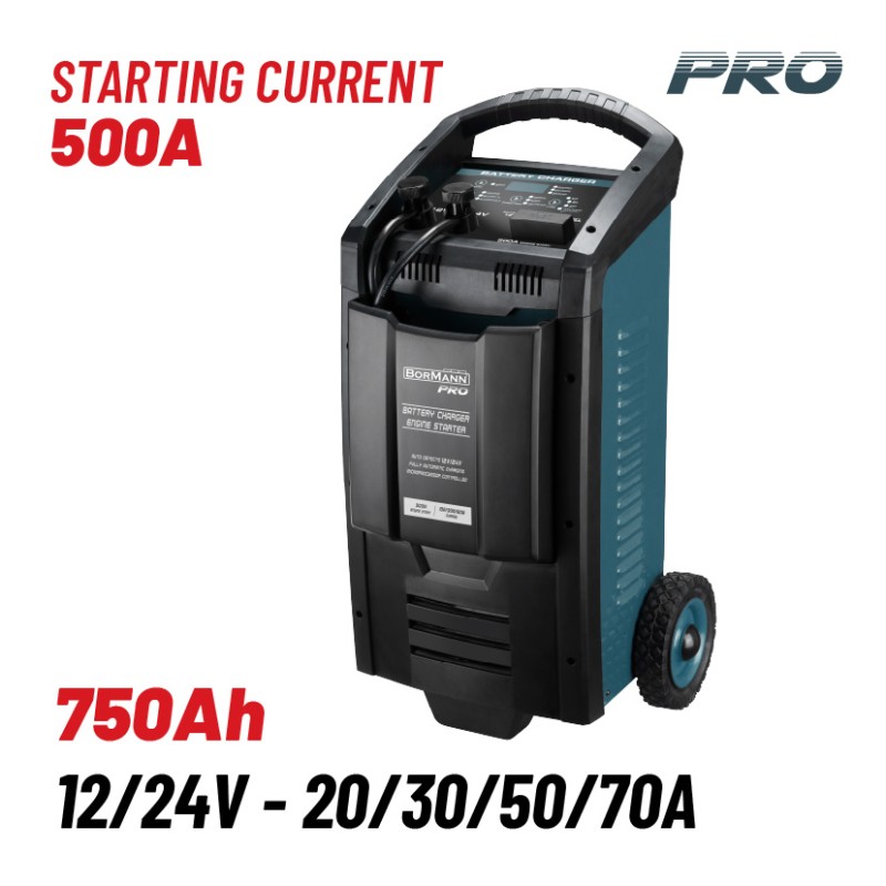 Bormann Φορτιστής Συντηρητής Εκκινητής Μπαταρίας BBC7550 Pro (037286)