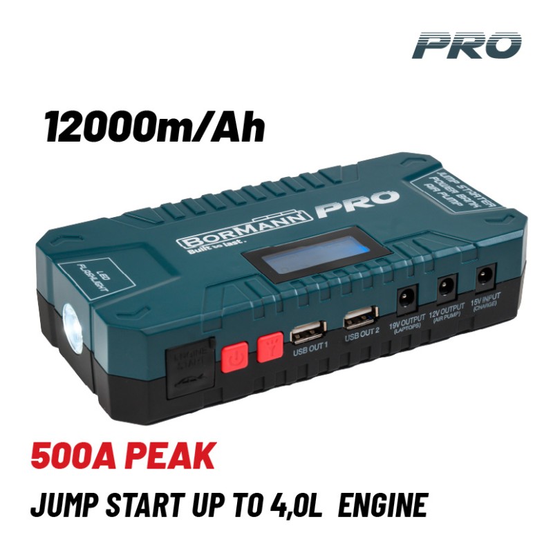 Bormann Εκκινητής & Power Bank BBC8520 Pro (037309)
