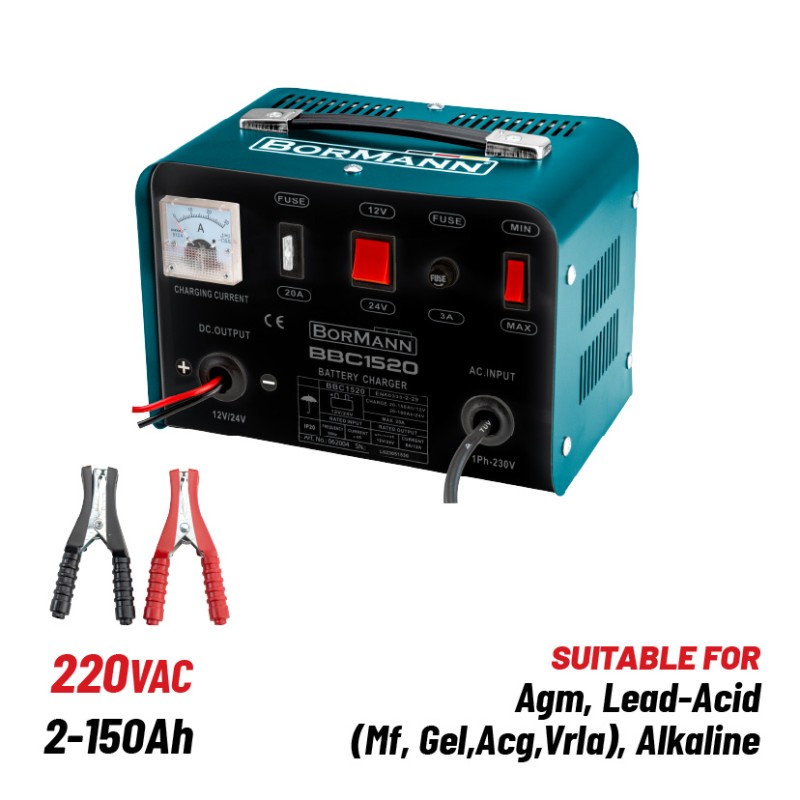 Bormann Φορτιστής Μπαταριών BBC1520 (062004)