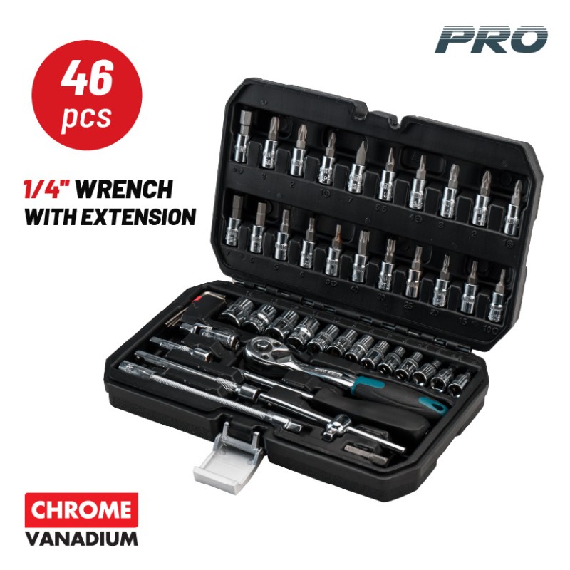 Bormann Σετ Καρυδάκια με Καστάνια και Προέκταση BΗΤ5100 Pro