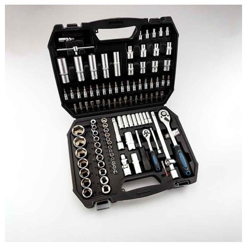 Bormann Σετ Καρυδάκια με Καστάνια και Προέκταση BHT5180 Pro 110τμχ