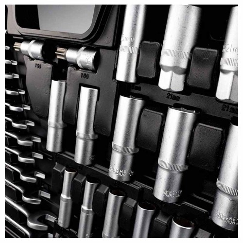 Bormann Σετ Καρυδάκια με Καστάνια και Προέκταση BHT5220 Pro 215τμχ