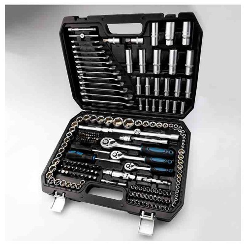 Bormann Σετ Καρυδάκια με Καστάνια και Προέκταση BHT5220 Pro 215τμχ