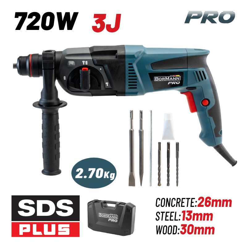 Bormann Σκαπτικό Περιστροφικό Πιστολέτο BPH2900 (043171) Pro