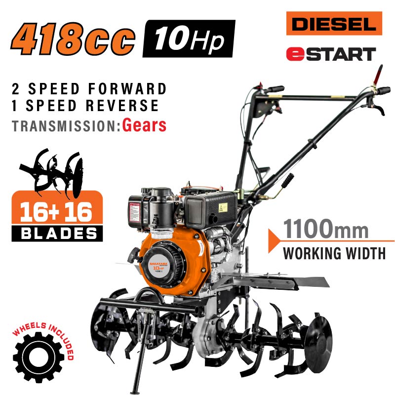 Nakayama Σκαπτικό Πετρελαίου με Μίζα MB9000 Classic