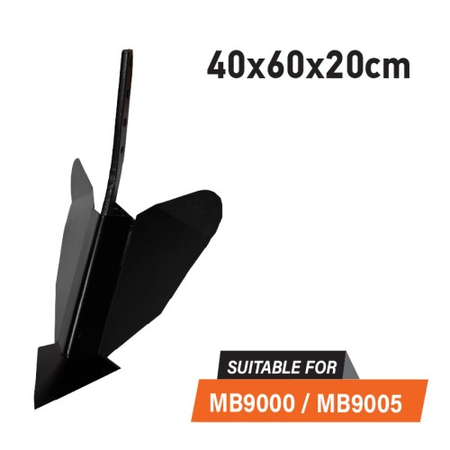 Nakayama Αυλακωτήρας Διπλός Ρυθμιζόμενος MB137