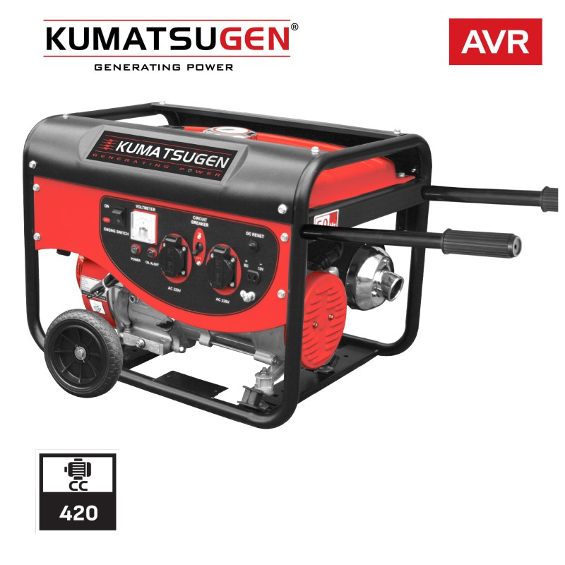 Kumatsugen Γεννήτρια Βενζίνης με Μίζα GB6500M