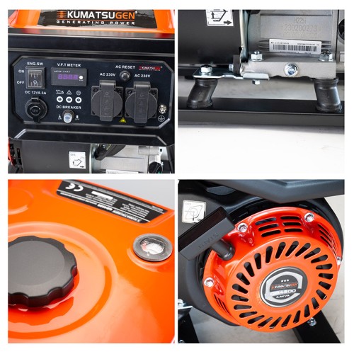 Bormann Γεννήτρια Βενζίνης GB4500 (053750)