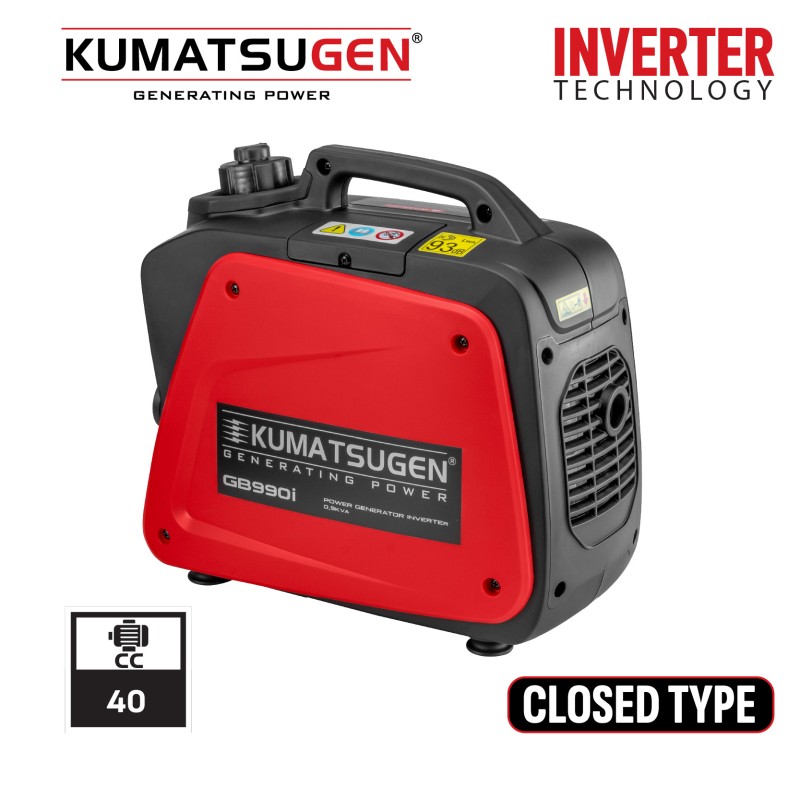 Kumatsugen Γεννήτρια Βενζίνης Inverter GB990i (063629)