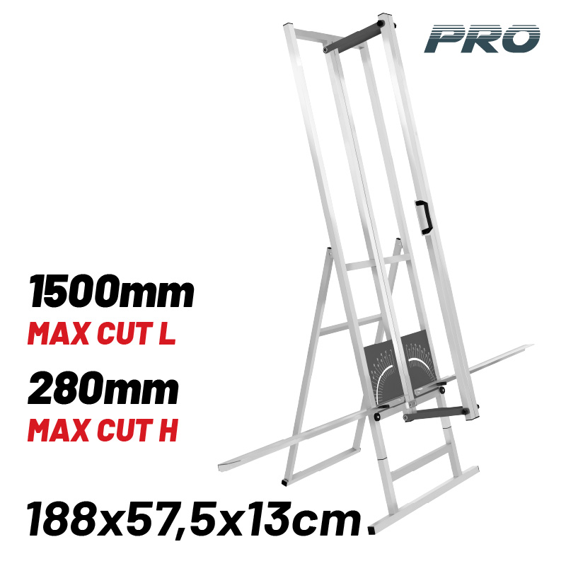 Bormann Κόφτης Πετροβάμβακα Αλουμινίου BTC6030 (077329) Κοπή 150x28cm Pro