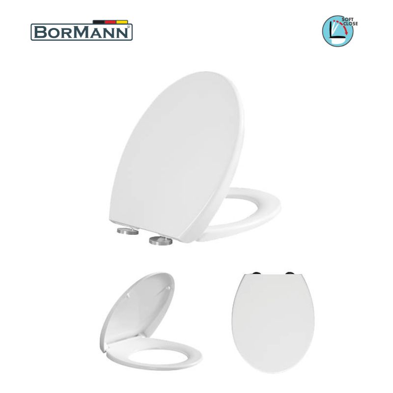 Bormann Κάλυμμα Λεκάνης Sagita BTW1030 Soft Close Λευκό