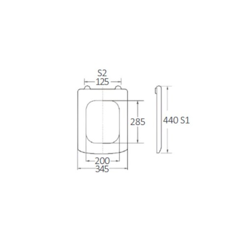 Bormann Κάλυμμα Λεκάνης VIRGO BTW1075 (056638) Lite