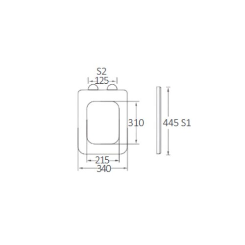 Bormann Κάλυμμα Λεκάνης LEO BTW1080 (056645) Lite
