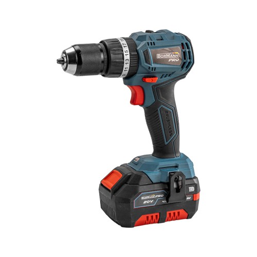 BORMANN Pro BORMANN Pro BBP5003 Σετ Δραπ/βιδο Κρουστικό Compact Brushless 20V & Παλμικό Κατσαβίδι & X2 Μπαταρίες