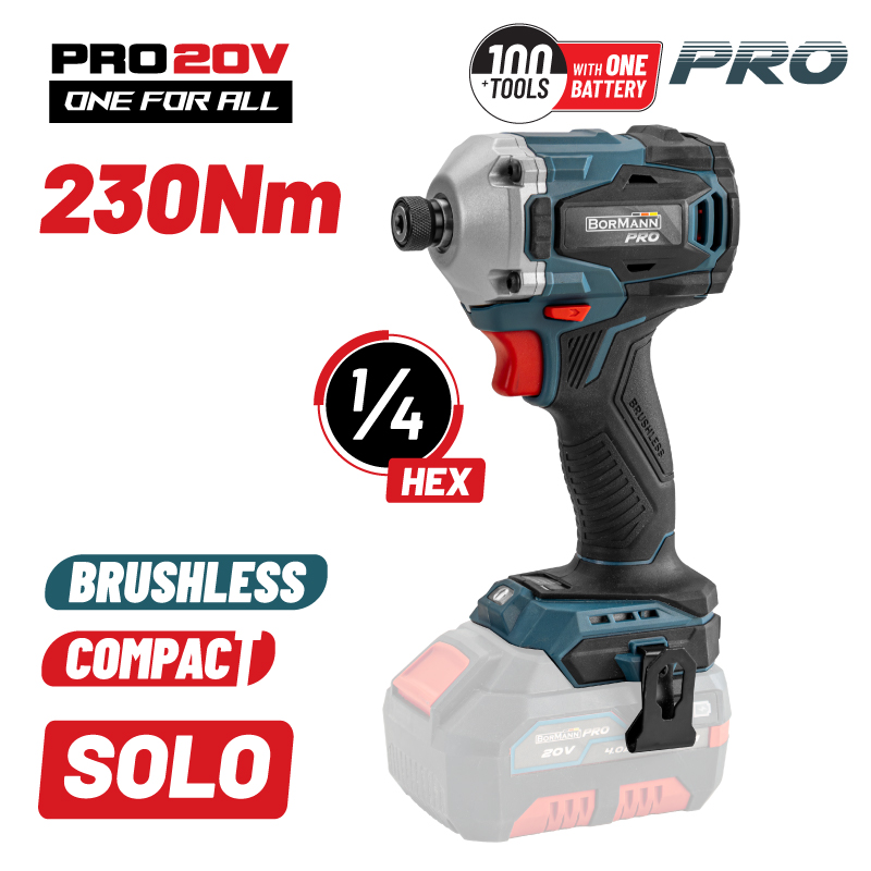 BORMANN Pro BORMANN Pro BBP5153 Παλμικό Κατσαβίδι Compact,Brushless 20V