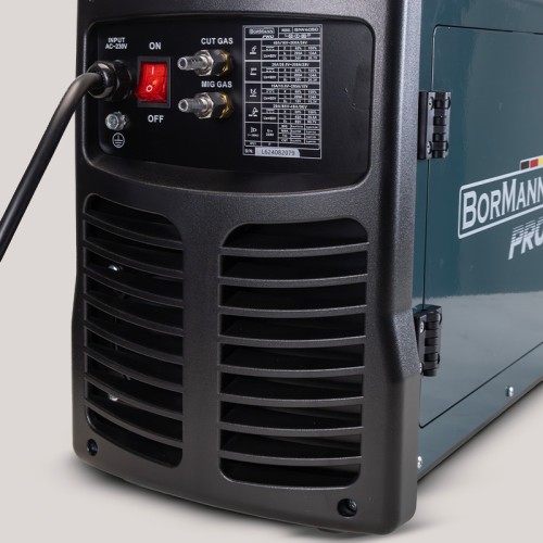 BORMANN Pro BORMANN Pro BIW4050 Ηλεκτροκόλληση Inverter Απόδοση 250Α/60%, Ψηφ.Οθόνης, Μεγ.Ηλεκτρόδιο 5mm