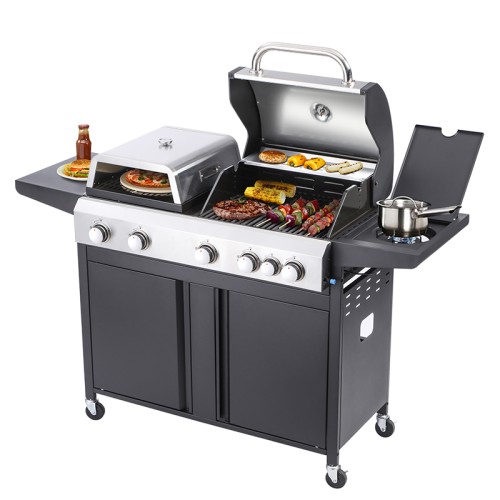 BORMANN ELITE Ψησταριά Υγραερίου 3 σε 1 BBQ5060 Combo Grill