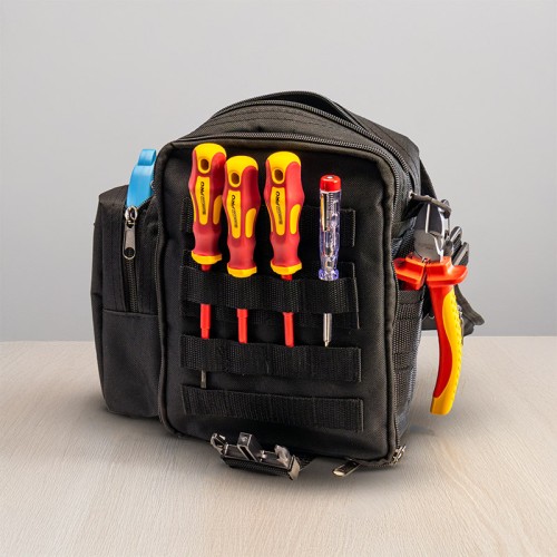 BORMANN Pro BORMANN Pro BTB3020 Τσάντα Εργαλείων 19x25cm με 7 Θήκες