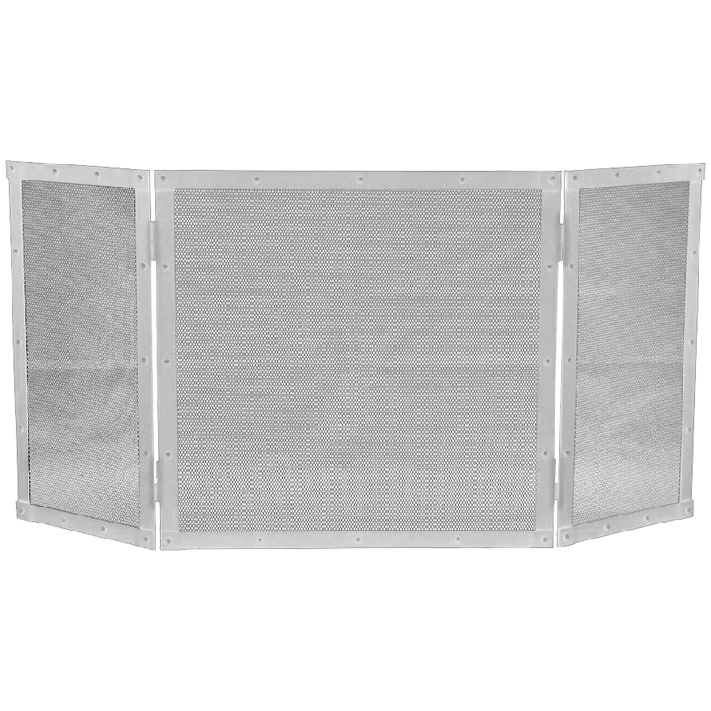 BORMANN ELITE BORMANN Elite BFT1030 Σίτα Τζακιού Τρίφυλλη 51x102cm, Μαύρη