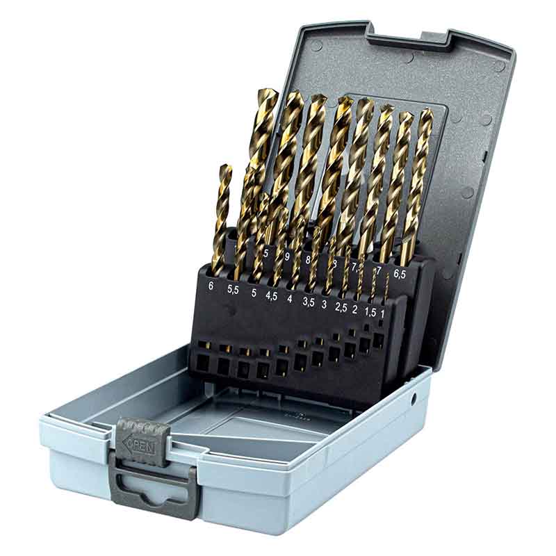 BORMANN Pro BORMANN Pro BHT1400 Σετ Τρυπάνια HSS-CO,19τεμ,1-10mm