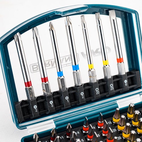 BORMANN Pro BORMANN Pro BHT1610 Σετ Μύτες & Αντάπτορας,ΑτσάλιS2, 56τεμ