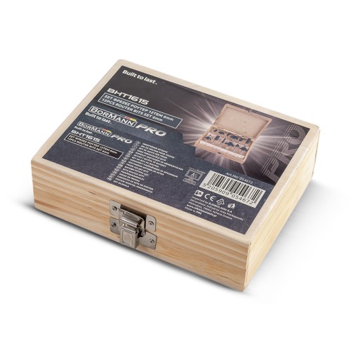 BORMANN Pro BORMANN Pro BHT1615 Σετ Φρέζες Ρούτερ 12τεμ,6mm