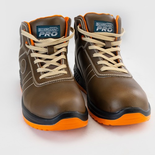BORMANN Pro BORMANN Pro BPP8151 Μποτάκι Εργασίας O1, Δέρμα Nubuck, Dover No.41