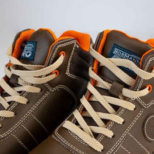 BORMANN Pro BORMANN Pro BPP8154 Μποτάκι Εργασίας O1, Δέρμα Nubuck, Dover No.44