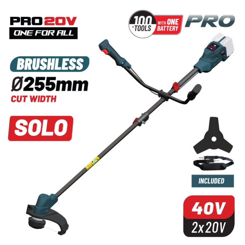 BORMANN Pro BORMANN Pro BBP4602 Θαμνοκοπτικό 40V Brushless Μπαταρίας,Li-Ion,SOLO