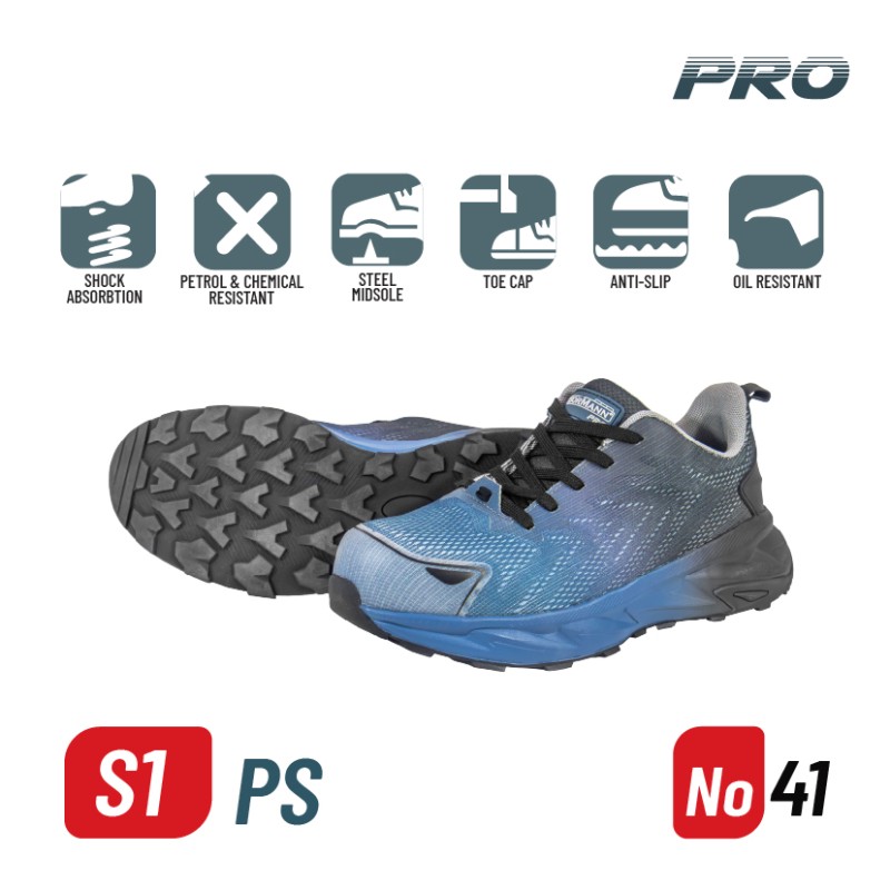 BORMANN Pro BORMANN Pro BPP8171 Παπούτσι Ασφαλείας S1P ATLANTIC No 41