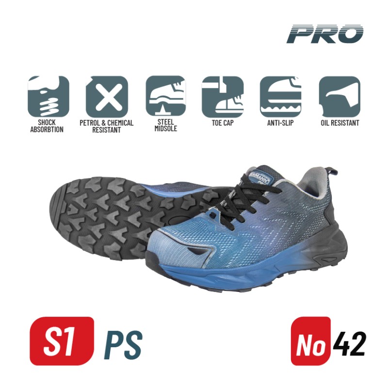 BORMANN Pro BORMANN Pro BPP8172 Παπούτσι Ασφαλείας S1PS ATLANTIC No 42