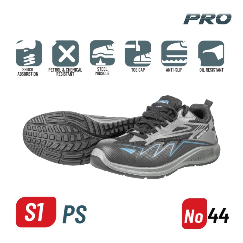 BORMANN Pro BORMANN Pro BBP8284 Παπούτσι Ασφαλείας S1PS PACIFIC No 44