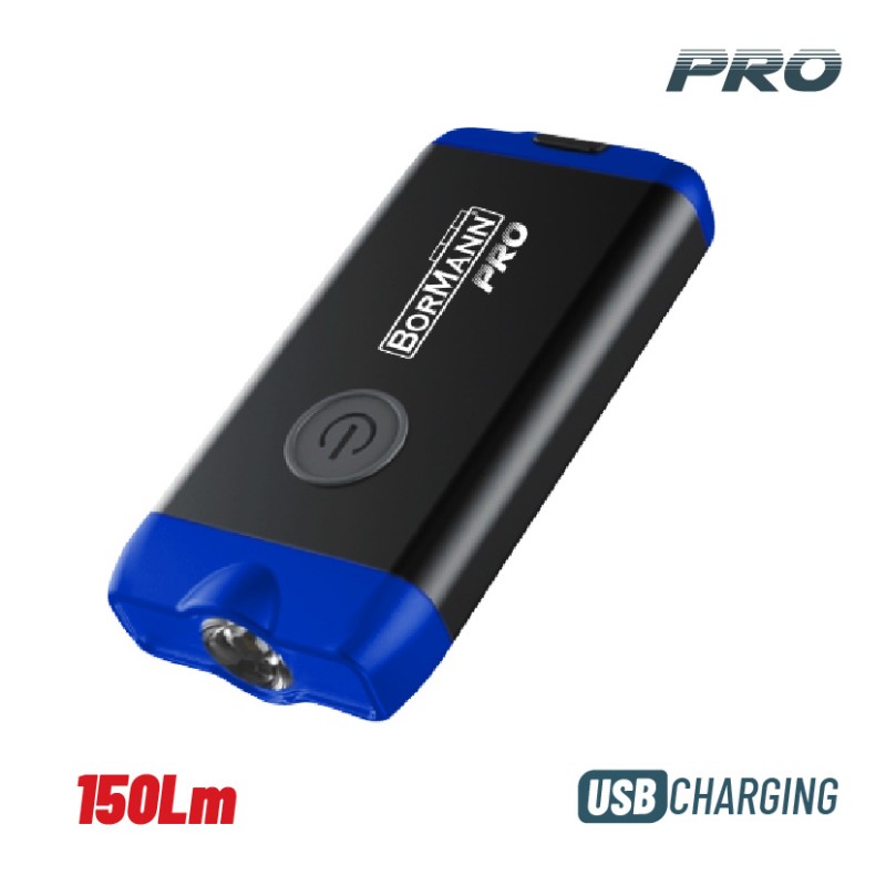 Bormann Φακός Μπρελόκ BPR6075 (063421) Αδιάβροχος 150Lm Pro