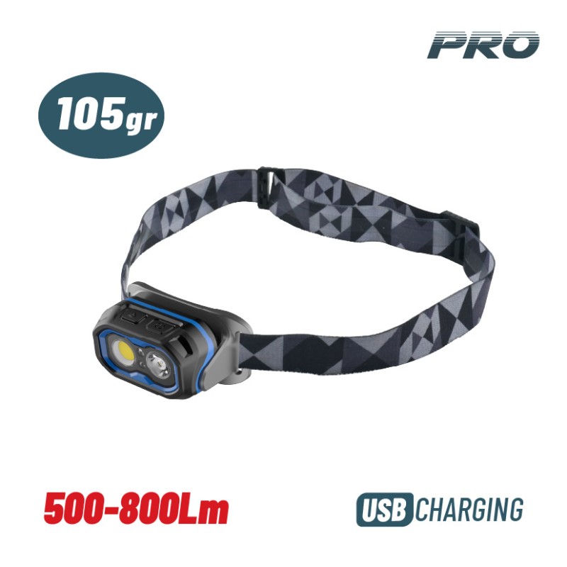 Bormann Φακός Κεφαλής Επαναφορτιζόμενος BPR6032 (072324)