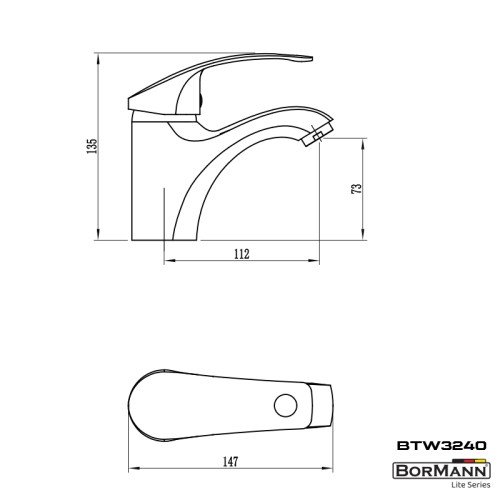 Bormann Μπαταρία Νιπτήρα Sonia BTW3240 026501