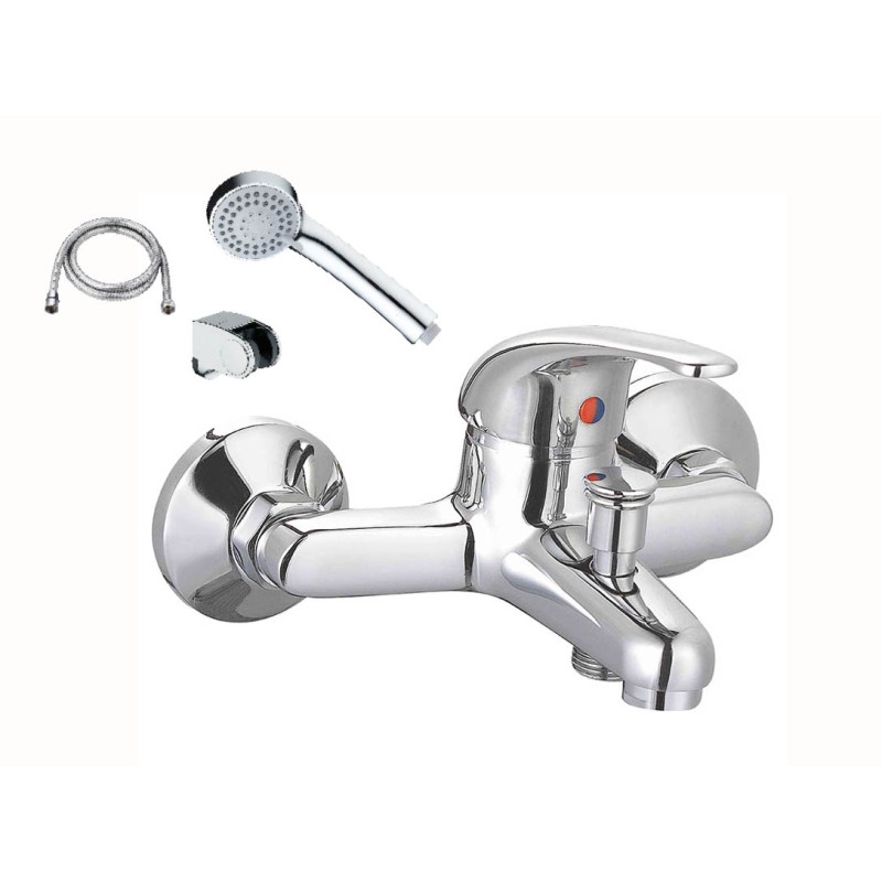 Bormann Αναμεικτική Επίτοιχη Μπαταρία Λουτρού Iris BTW3040 (026044)