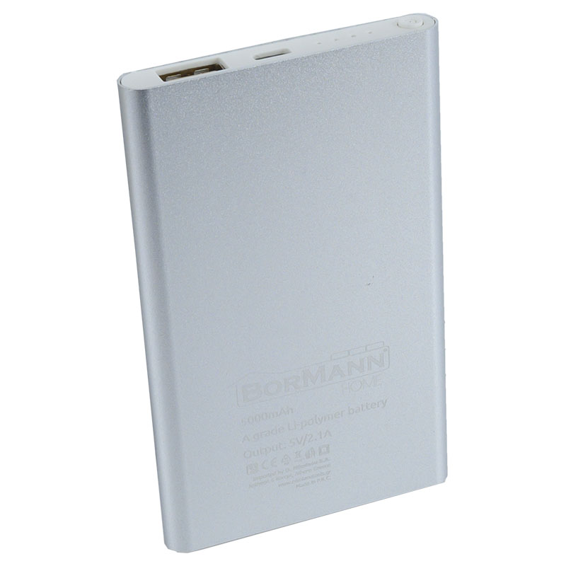 Bormann PowerBank BBC5001 5000mAh Silver 020868