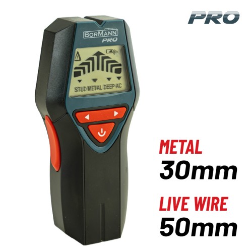 Bormann Ψηφιακός Ανιχνευτής Καλωδίων, Μετάλλου & Ξύλου BDM5100 (073796) Pro