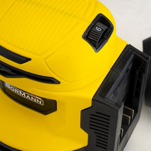 Bormann Τριβείο Έκκεντρο BCD2640 (053439) 125mm Μπαταρίας 20V Solo με Ρύθμιση Ταχύτητας και με Σύστημα Αναρρόφησης