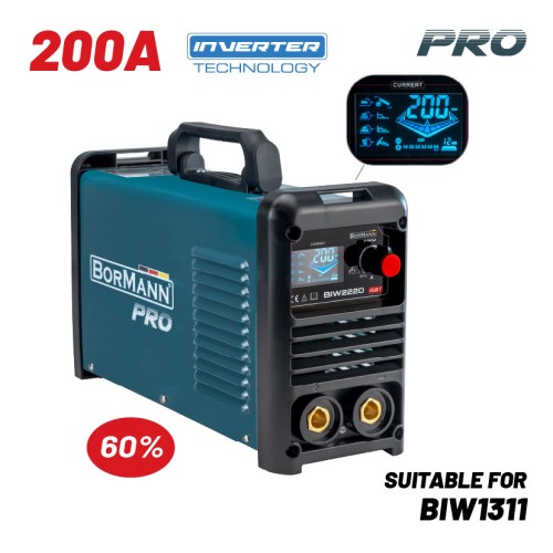 Bormann Ηλεκτροκόλληση Inverter BIW2220 (061977) Pro
