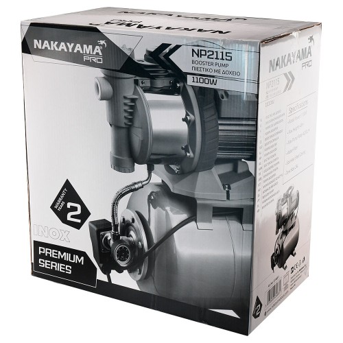 Nakayama Πιεστικό με Δοχείο NP2115 Pro (034681)