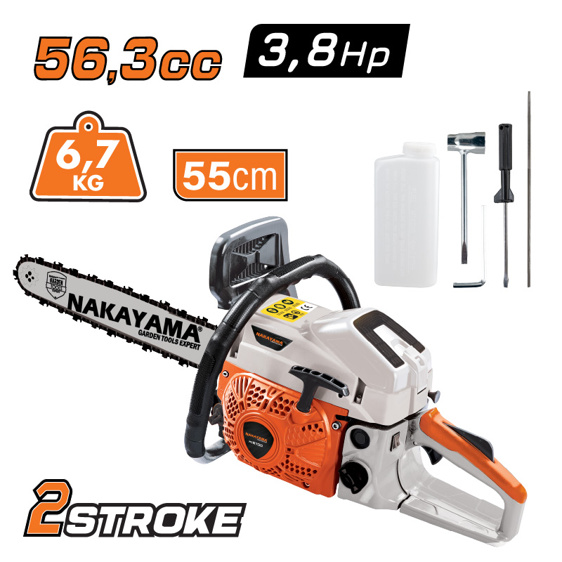 Nakayama Αλυσοπρίονο Βενζίνης PC6700 Pro