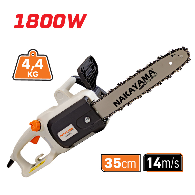 Nakayama Αλυσοπρίονο Ηλεκτρικό EC2035 (042600) 1800W 350mm