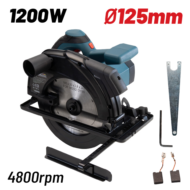 Bormann Δισκοπρίονο BCS1410 (053514) 1200W Lite 