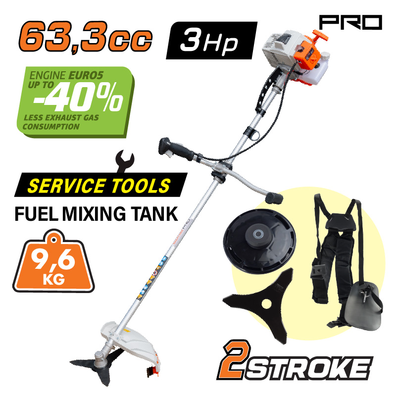 Nakayama Θαμνοκοπτικό Βενζίνης PB7500 Pro 