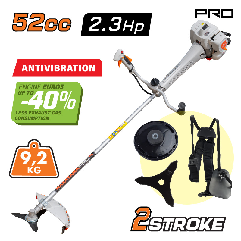 Nakayama Θαμνοκοπτικό Βενζίνης PB5600 Pro (033790)