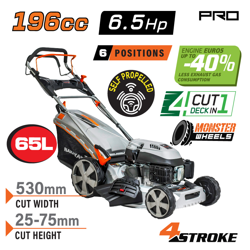 Nakayama Χλοοκοπτική Βενζίνης Αυτοκινούμενη PM5810 Pro